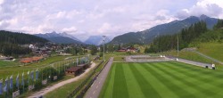 Archiv Foto Webcam Nordisches Zentrum Seefeld mit Schanze und Loipen 15:00
