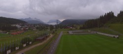 Archiv Foto Webcam Nordisches Zentrum Seefeld mit Schanze und Loipen 19:00