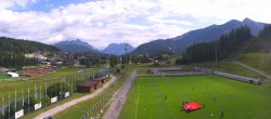 Archiv Foto Webcam Nordisches Zentrum Seefeld mit Schanze und Loipen 09:00