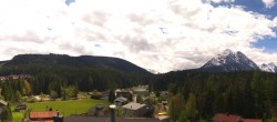 Archived image Webcam Panoramic view Leutasch 13:00