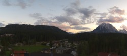 Archiv Foto Webcam Blick auf Leutasch 19:00