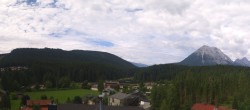 Archiv Foto Webcam Blick auf Leutasch 09:00