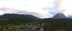 Archiv Foto Webcam Blick auf Leutasch 19:00