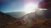 Archived image Webcam Leukerbad, Schwalbennest chairlift 11:00