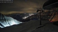 Archived image Webcam Leukerbad, Schwalbennest chairlift 23:00