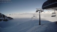 Archiv Foto Webcam Torrent Bahnen Leukerbad, Schwalbennest 03:00