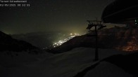 Archiv Foto Webcam Torrent Bahnen Leukerbad, Schwalbennest 23:00