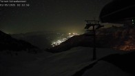 Archiv Foto Webcam Torrent Bahnen Leukerbad, Schwalbennest 01:00