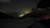 Archived image Webcam Leukerbad, Schwalbennest chairlift 03:00