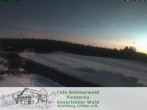 Archiv Foto Webcam Langlaufzentrum Finsterau: Blick auf die Loipen 07:00