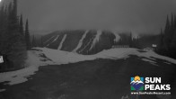Archiv Foto Webcam Sun Peaks: Sundance Sesselbahn Bergstation 04:00