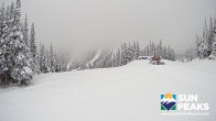 Archiv Foto Webcam Sun Peaks: Sundance Sesselbahn Bergstation 10:00