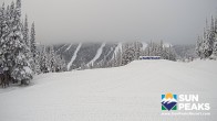 Archiv Foto Webcam Sun Peaks: Sundance Sesselbahn Bergstation 14:00