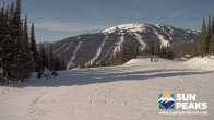 Archiv Foto Webcam Sun Peaks: Sundance Sesselbahn Bergstation 10:00