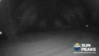 Archiv Foto Webcam Sun Peaks: Sundance Sesselbahn Bergstation 00:00