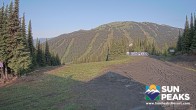 Archiv Foto Webcam Sun Peaks: Sundance Sesselbahn Bergstation 06:00