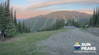 Archiv Foto Webcam Sun Peaks: Sundance Sesselbahn Bergstation 04:00
