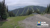 Archiv Foto Webcam Sun Peaks: Sundance Sesselbahn Bergstation 14:00