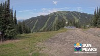 Archiv Foto Webcam Sun Peaks: Sundance Sesselbahn Bergstation 10:00