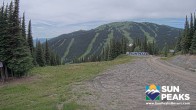 Archiv Foto Webcam Sun Peaks: Sundance Sesselbahn Bergstation 12:00