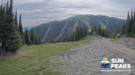 Archiv Foto Webcam Sun Peaks: Sundance Sesselbahn Bergstation 16:00