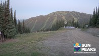 Archiv Foto Webcam Sun Peaks: Sundance Sesselbahn Bergstation 04:00