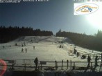 Archived image Webcam Ski area family paradise Sahnehang in the Sauerland 11:00