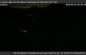 Archiv Foto Webcam Blick von der oberen Harzstraße in Lerbach 03:00