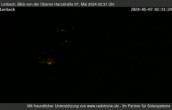 Archiv Foto Webcam Blick von der oberen Harzstraße in Lerbach 01:00