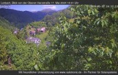 Archiv Foto Webcam Blick von der oberen Harzstraße in Lerbach 13:00