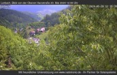 Archiv Foto Webcam Blick von der oberen Harzstraße in Lerbach 11:00