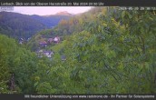 Archiv Foto Webcam Blick von der oberen Harzstraße in Lerbach 19:00