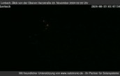 Archiv Foto Webcam Blick von der oberen Harzstraße in Lerbach 01:00