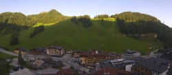 Archiv Foto Webcam Zauchensee - Blick auf den Ort 05:00