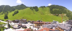 Archiv Foto Webcam Zauchensee - Blick auf den Ort 11:00