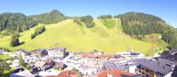 Archiv Foto Webcam Zauchensee - Blick auf den Ort 02:00