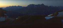 Archiv Foto Webcam Saalbach: Wildenkarkogel 21:00