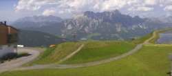Archiv Foto Webcam Saalbach: Wildenkarkogel 13:00