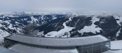 Archiv Foto Webcam Hinterglemm: Bergstation Zwölferkogel 13:00