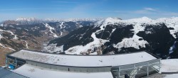 Archived image Webcam Top Station Zwölferkogel Hinterglemm 13:00