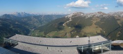 Archiv Foto Webcam Hinterglemm: Bergstation Zwölferkogel 17:00