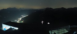 Archiv Foto Webcam Hinterglemm: Bergstation Zwölferkogel 23:00