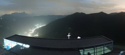 Archiv Foto Webcam Hinterglemm: Bergstation Zwölferkogel 23:00