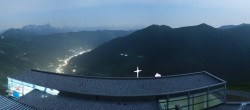 Archiv Foto Webcam Hinterglemm: Bergstation Zwölferkogel 01:00