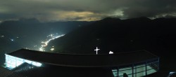 Archiv Foto Webcam Hinterglemm: Bergstation Zwölferkogel 01:00