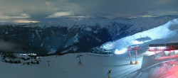 Archiv Foto Webcam Saalbach: Schattberg Ost 23:00