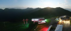 Archived image Webcam Top Station Schattberg East Saalbach 23:00