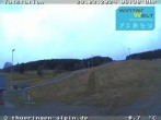 Archived image Webcam View at the slope of the Schmiedefeld am Rennsteig 05:00