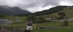 Archived image Webcam Cross country ski run Seefeld 13:00