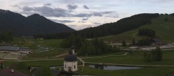 Archived image Webcam Cross country ski run Seefeld 19:00